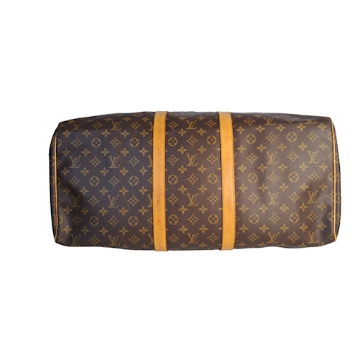 100% Authentic Louis Vuitton Monogram Keep all 50 Duffle Bag Pre Owned